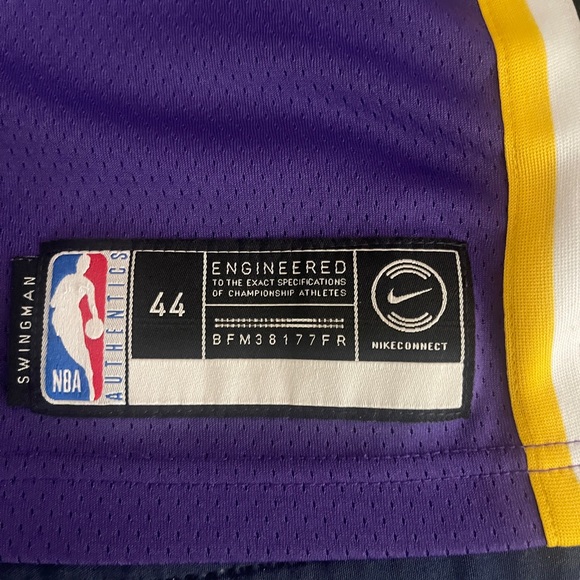 Nike Anthony Davis purple Lakers jersey size 44 (Medium) - Picture 4 of 4